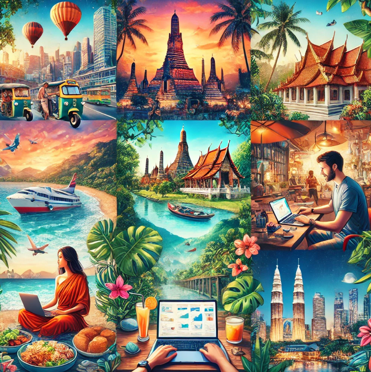 디지털 노마드를 위한 동남아 여행코스 사진