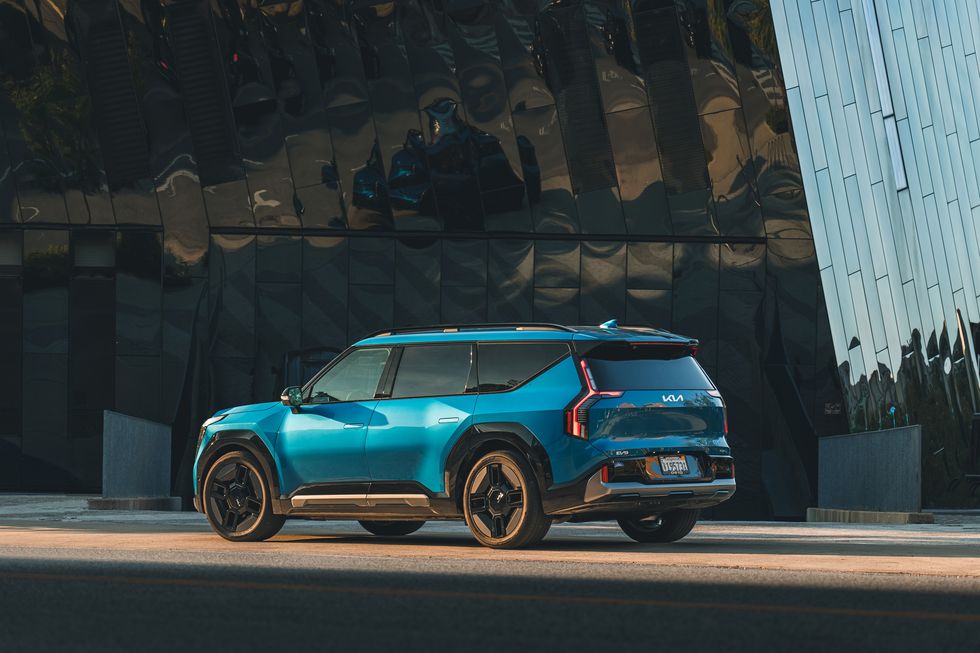 기아 EV9 외부디자인