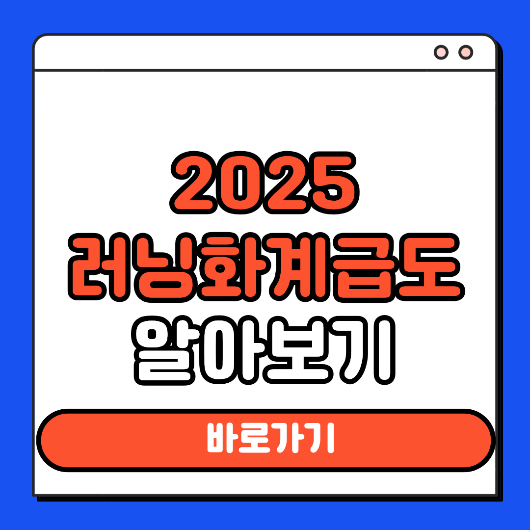 러닝화 계급도