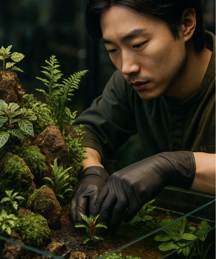 생명을 불어넣는 시간, 식물 심기