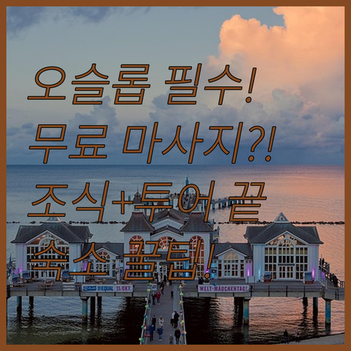 오슬롭 여행 숙소 선택 가이드 무료 ..