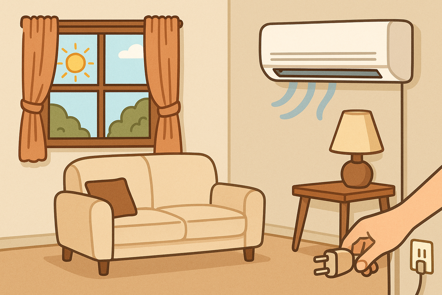 원룸 냉난방 관련 이미지