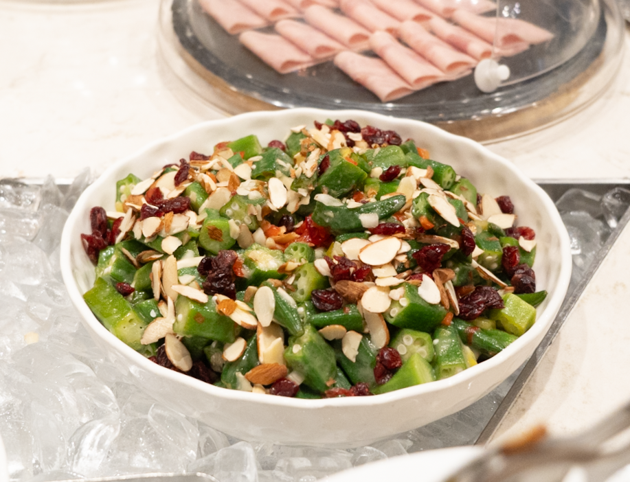 쉐라톤 그랜드 인천 조식 뷔페 음식 사진