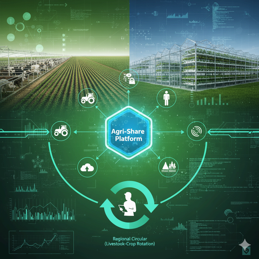 AgriTech 기반 '농업 공유 플랫폼' 구축 모델
