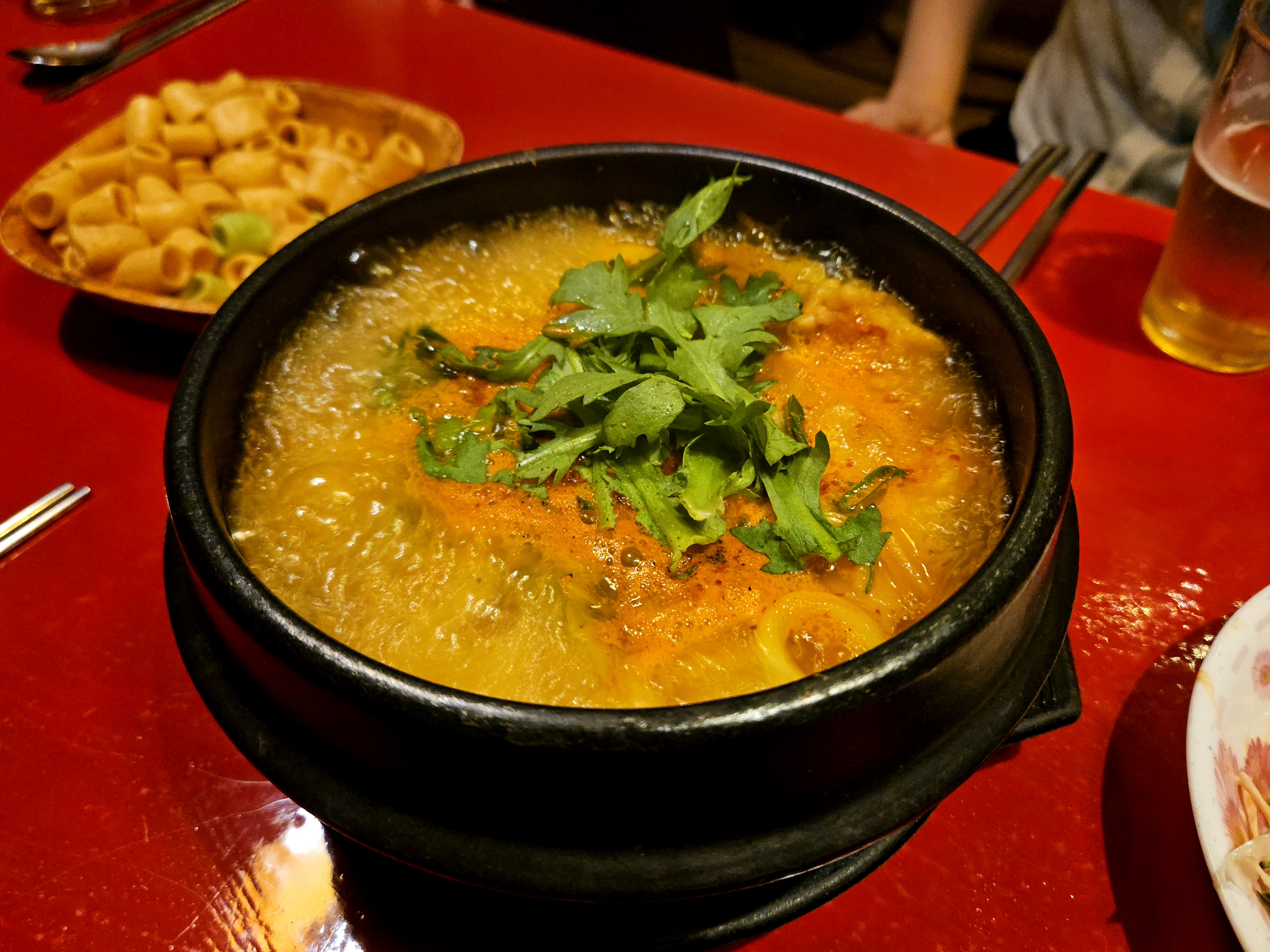 투다리 김치우동