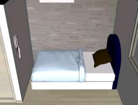 침대머리 동쪽 단점2