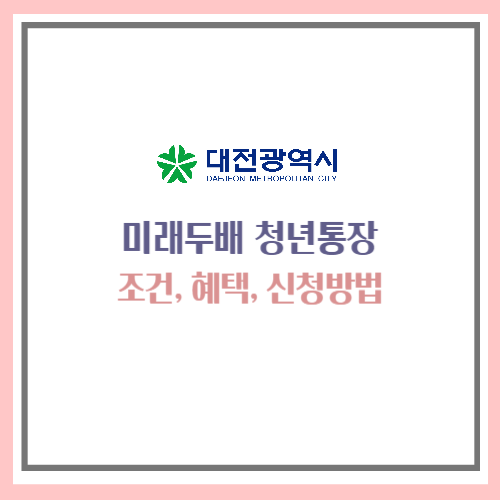 미래두배 청년통장