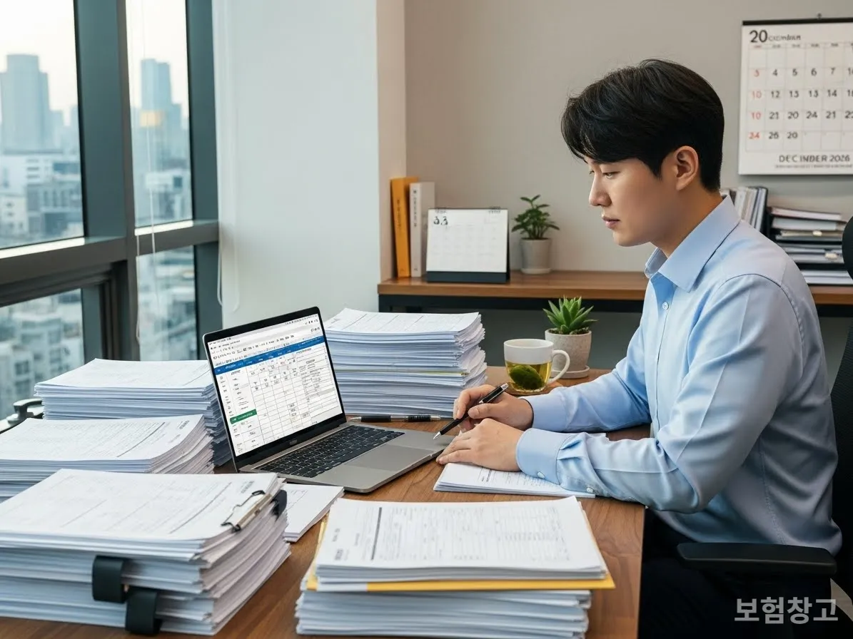 2026년 연말정산을 미리 준비하는 한국인 직장인