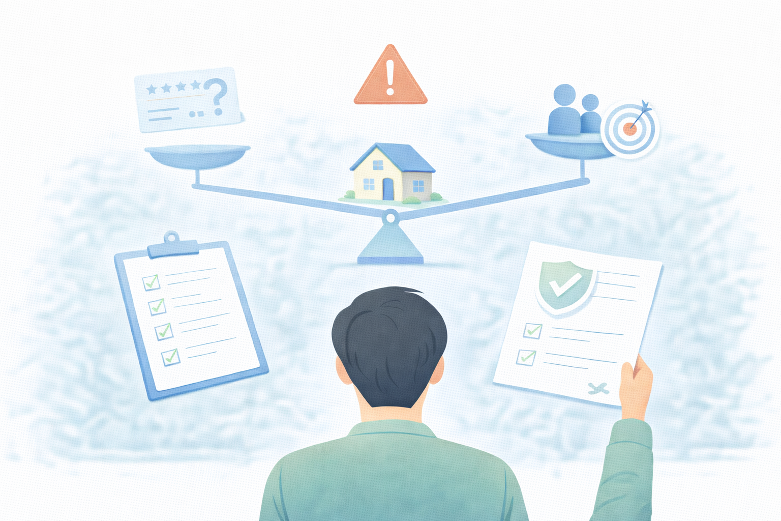 청약 공급 유형 선택에서 자격과 경쟁 구조를 함께 봐야 하는 이유를 설명하는 이미지