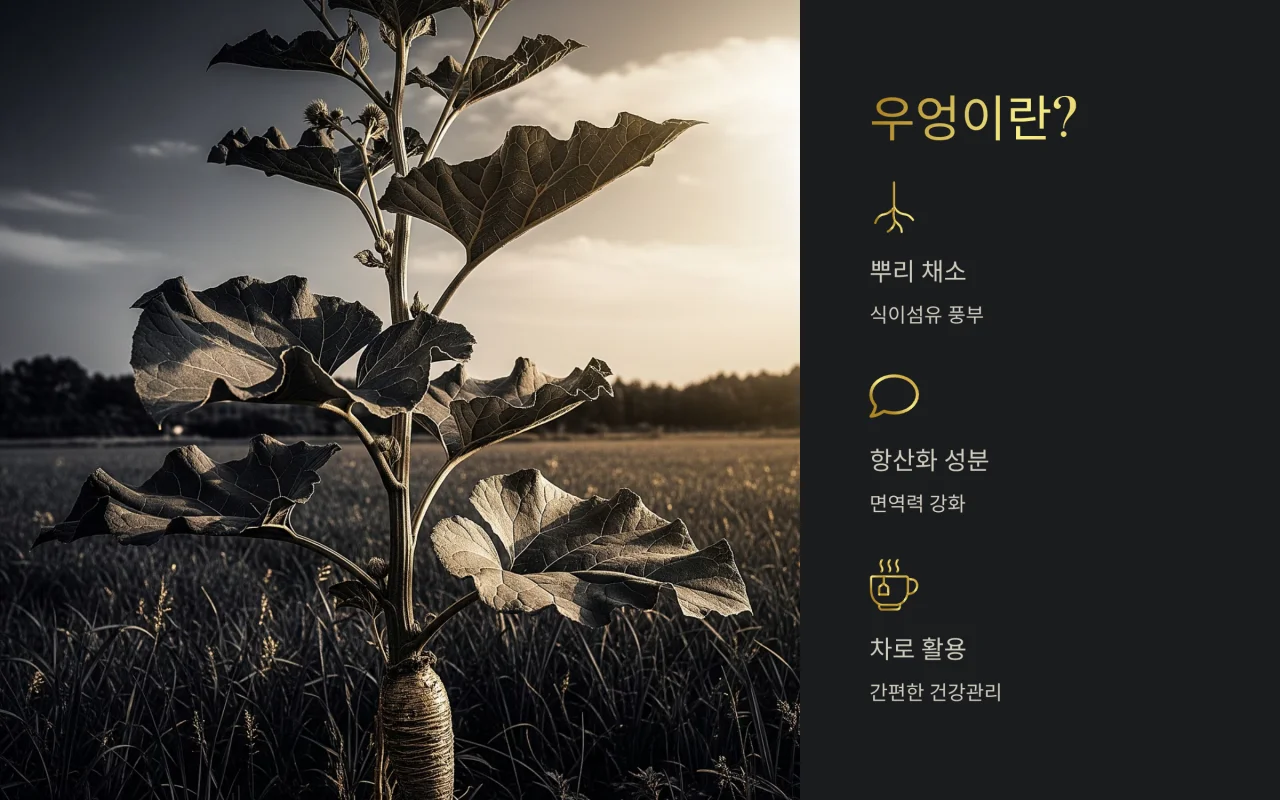 우엉이란? 기본 정보 알아보기