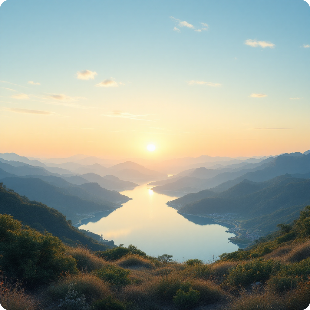 새해 일출 명소 이미지