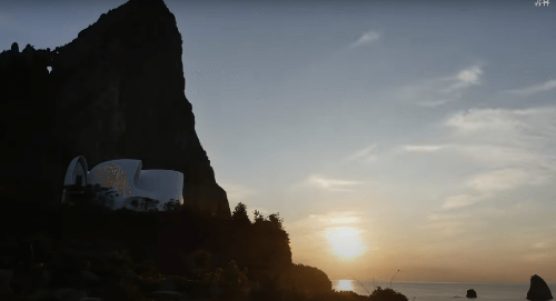 울릉도 코스모스 리조트 일출 일몰