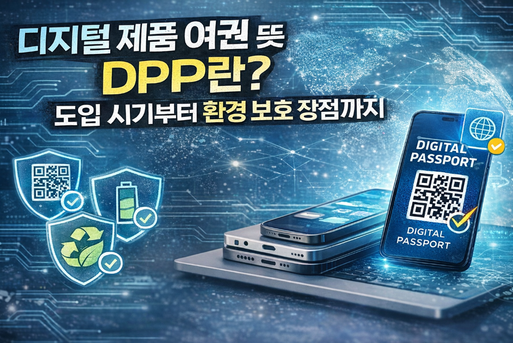 디지털 제품 여권 뜻과 DPP란? 도입 시기 및 환경 보호 장점까지 총정리
