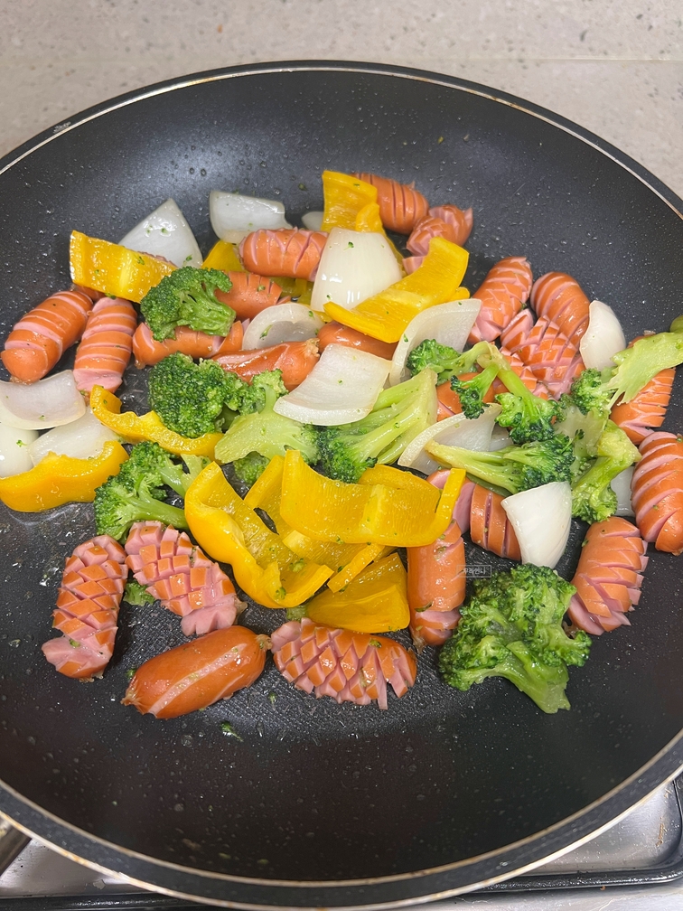 익는 데 오래 안 걸릴 거예요 대략 5분 정도