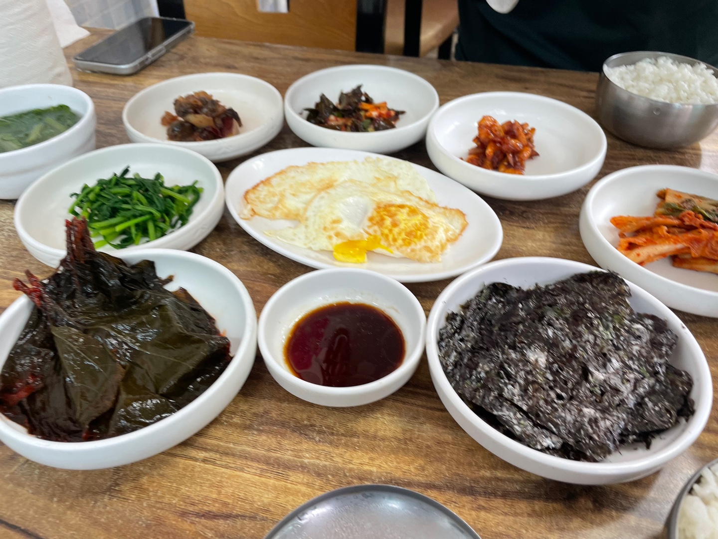 반찬들