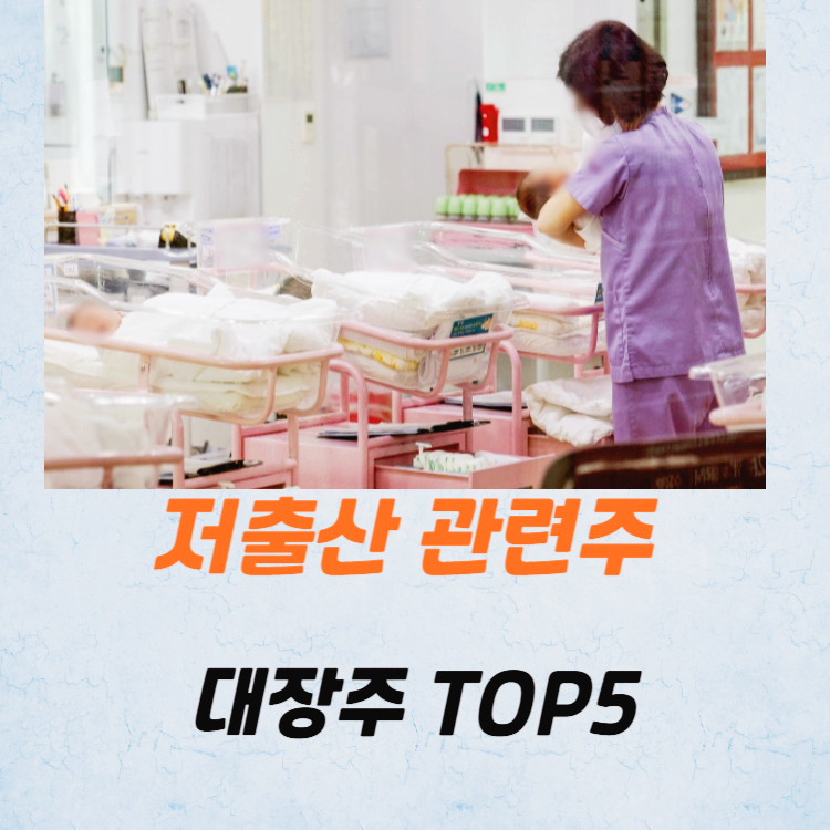 저출산 관련주 대장주 출산율 테마주 TOP5