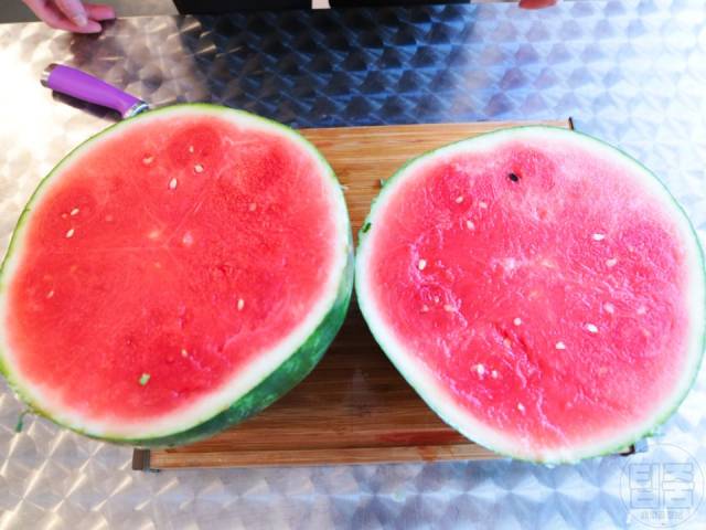 수박 먹기좋게 자르는법 한입크기