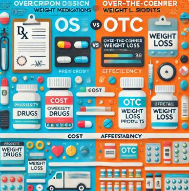 비만 치료제 처방약과 시판약 비교와 관련된 사진