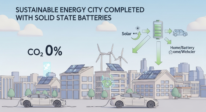 전고체 배터리는 지속 가능한 미래를 위한 열쇠입니다.