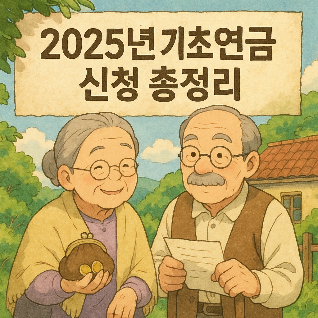 2025년 기초연금 신청 총정리