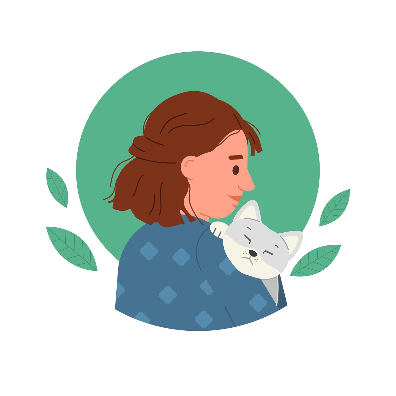 고양이와 치매노인의 일상