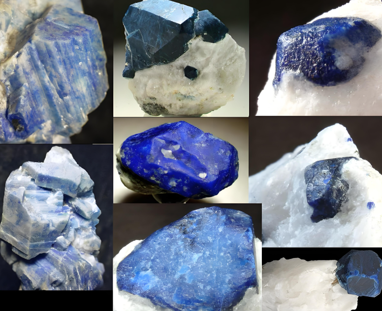 스코르잘라이트(Scorzalite)[철천람석]