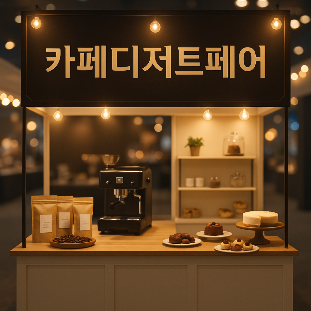카페디저트페어 카페창업을 위한 전시회