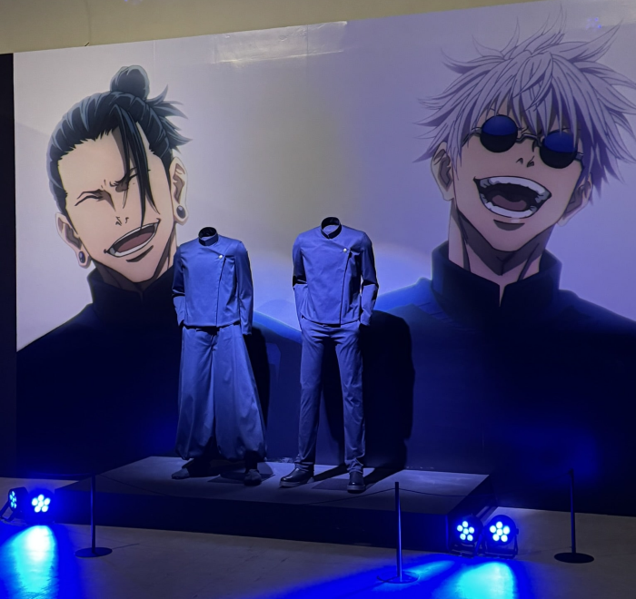 주술회전 전시회 이미지