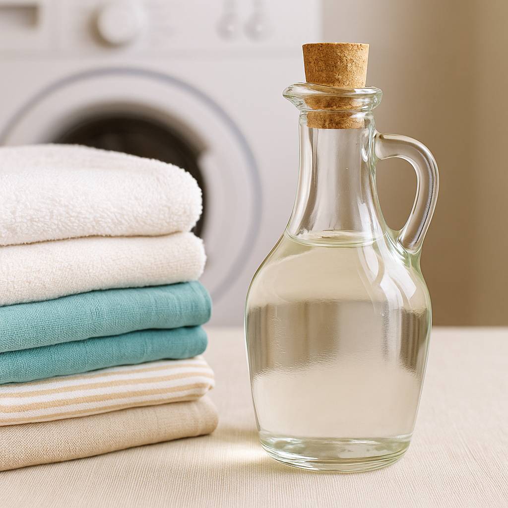 식초 한 스푼으로 옷감 보호하고 냄새까지 제거하는 비밀