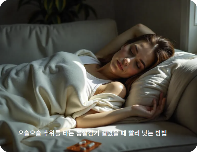 감기몸살 시 체온 관리