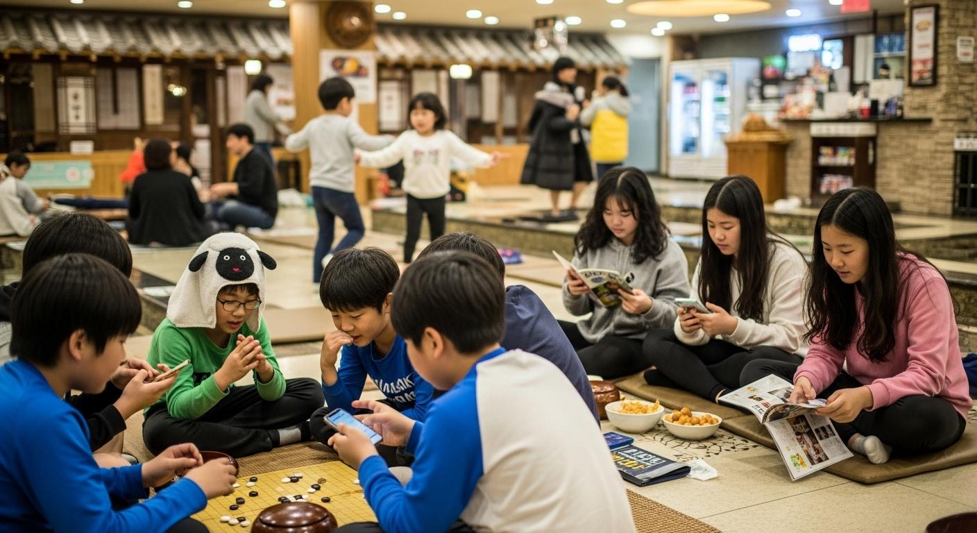 찜질방 미성년자