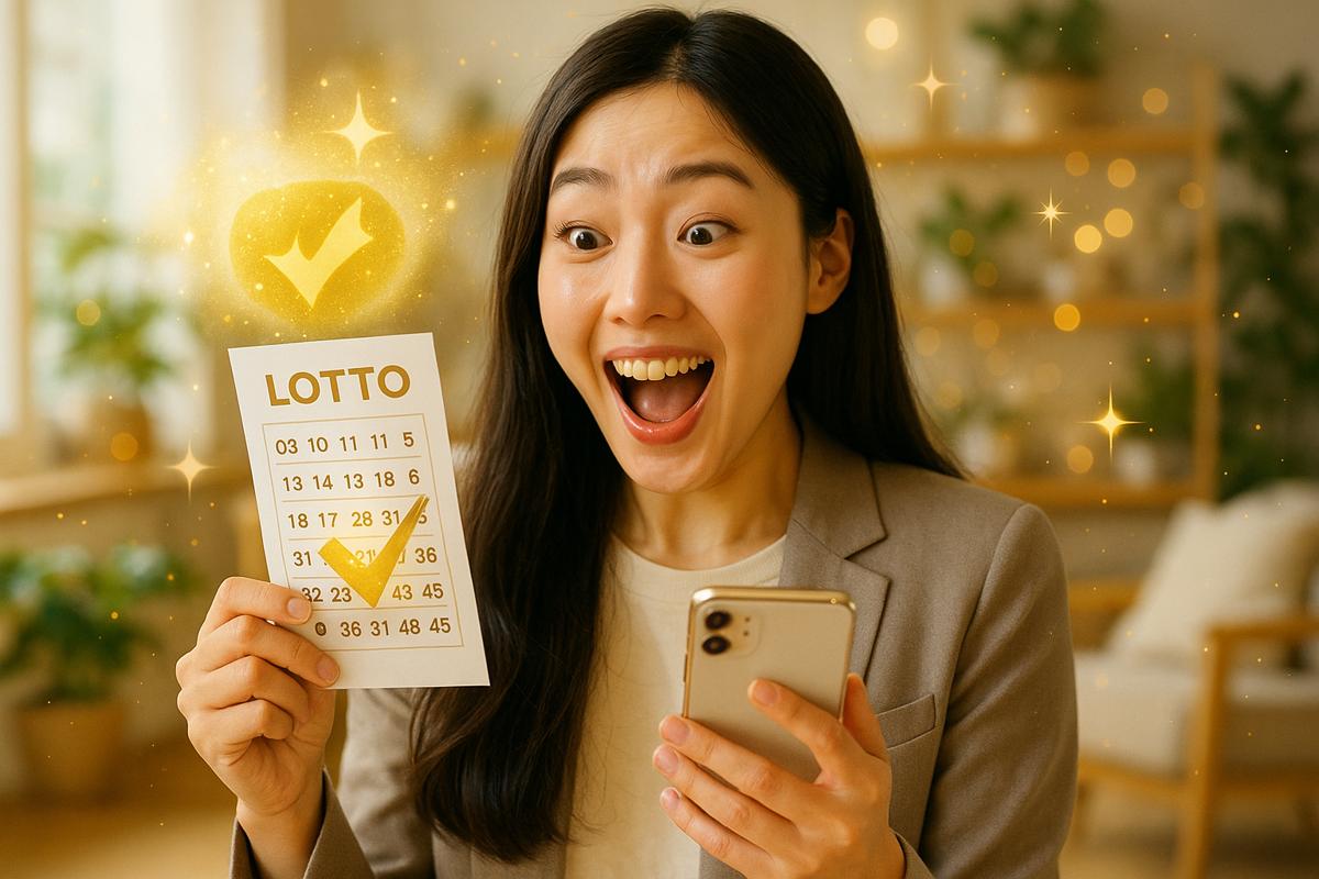 로또 당첨되는 꿈 해몽 - 큰 행운의 상징