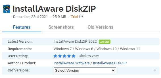 InstallAware-DiskZIP