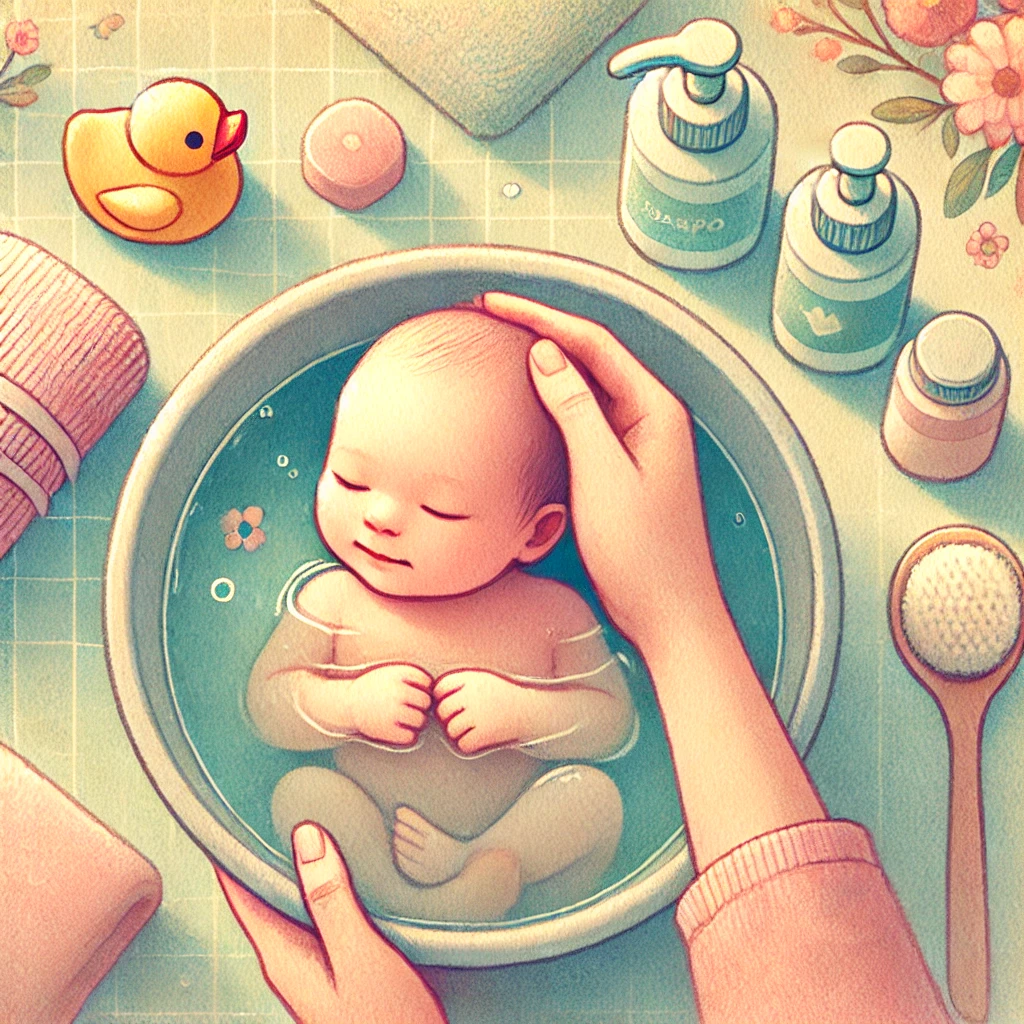 신생아 목욕