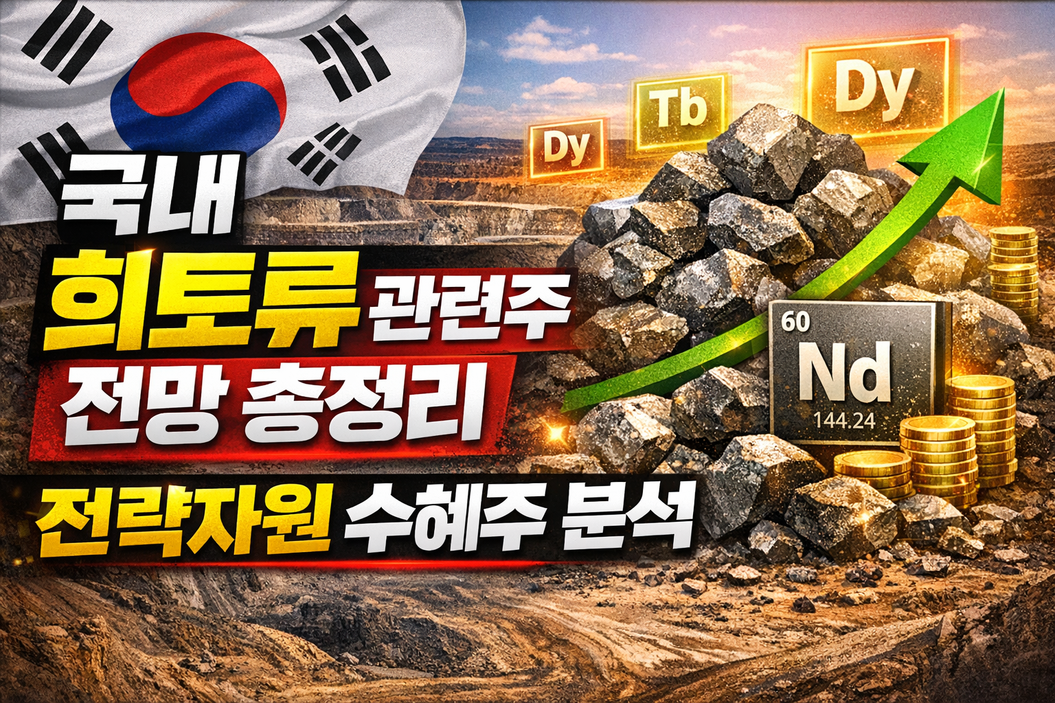 국내 희토류 관련주