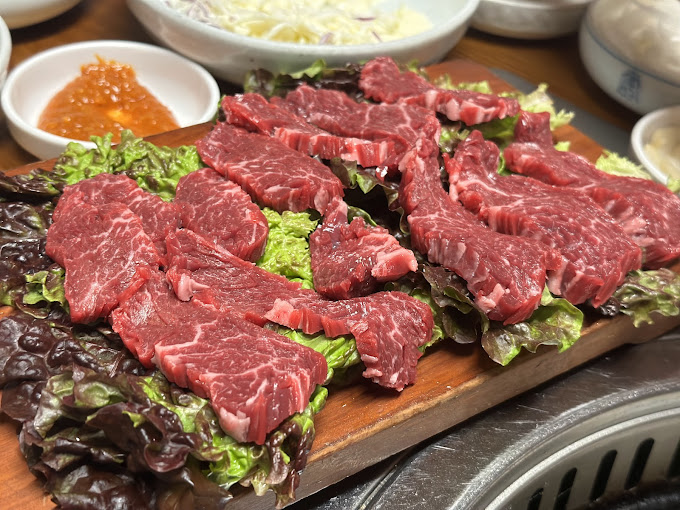 판교 운중동 한우집 '정선한우'