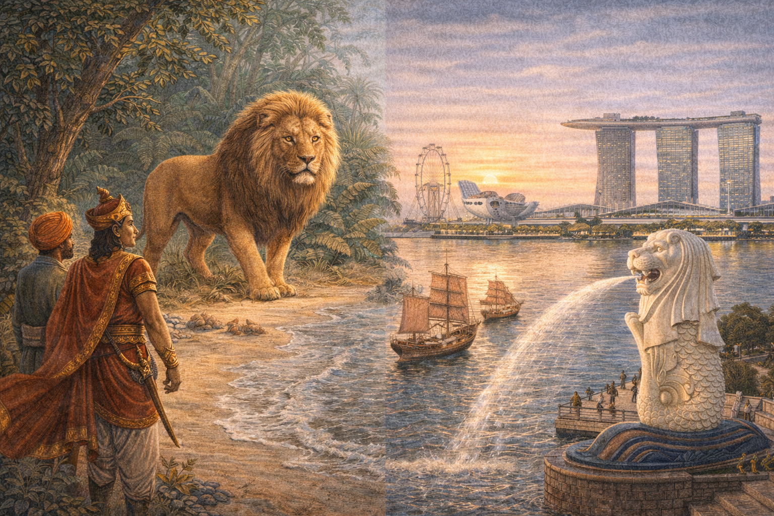 싱가포르는 왜 '사자의 도시'라 불릴까