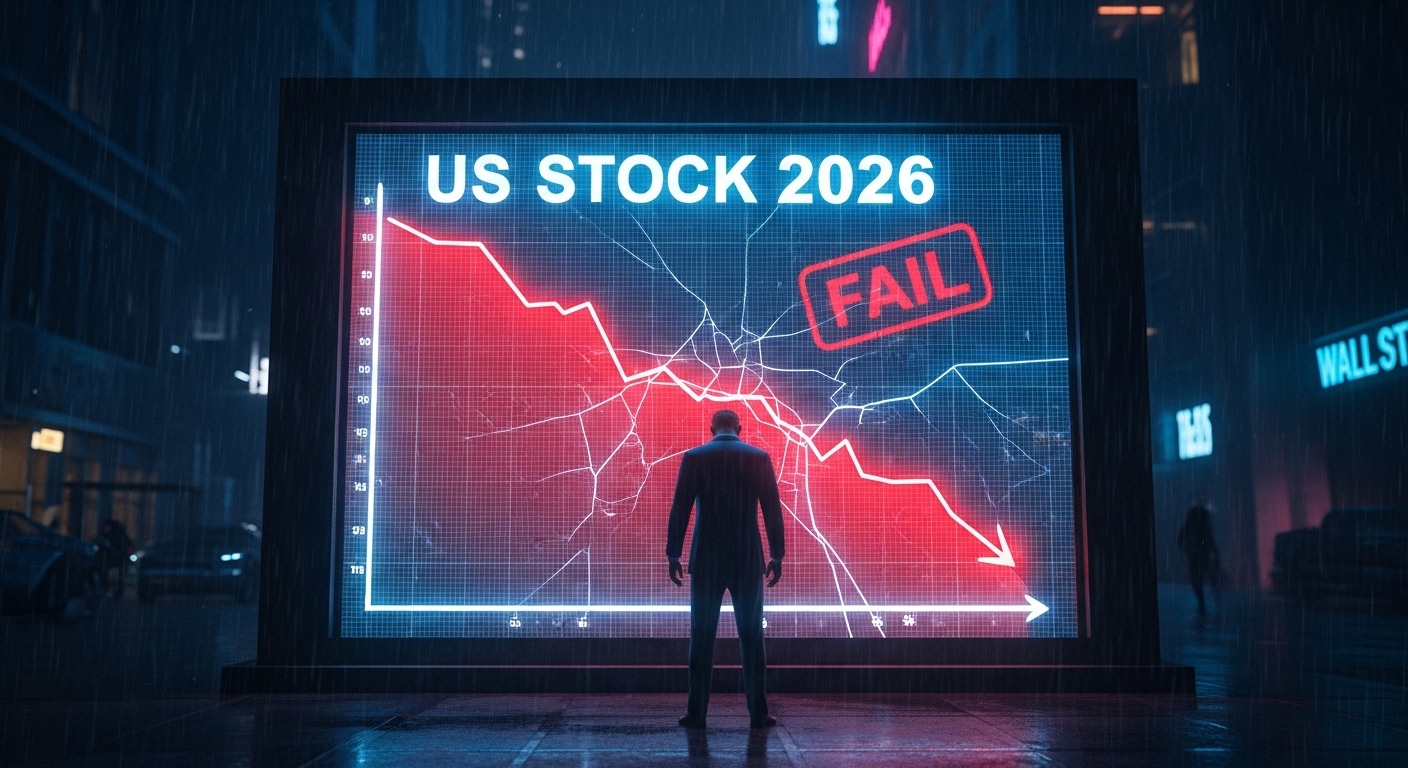 2026년 미국주식 투자 실패 사례 분석: 왜 내 포트폴리오만 파란색일까? (손실 원인 TOP 4)
