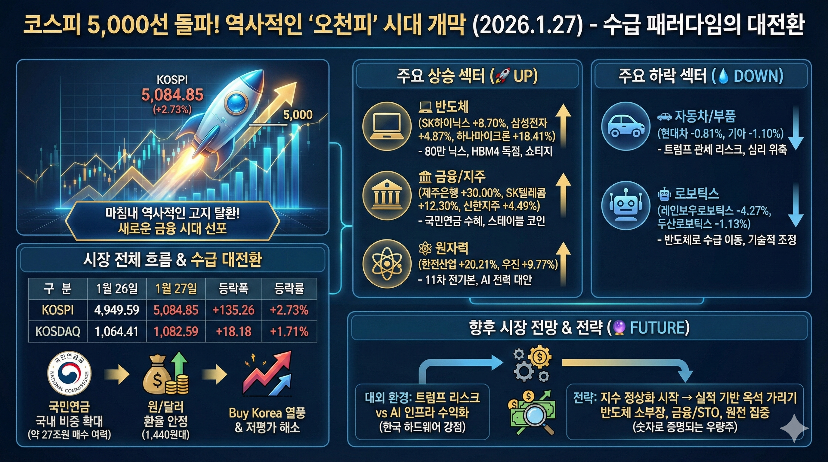 '오천피' 시대의 개막