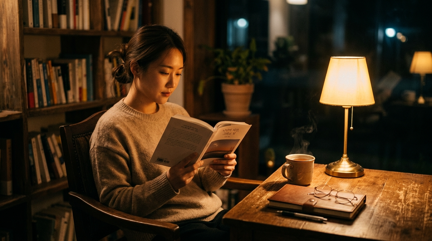 혼자 있는 시간을 더욱 편안하게 만드는 불빛