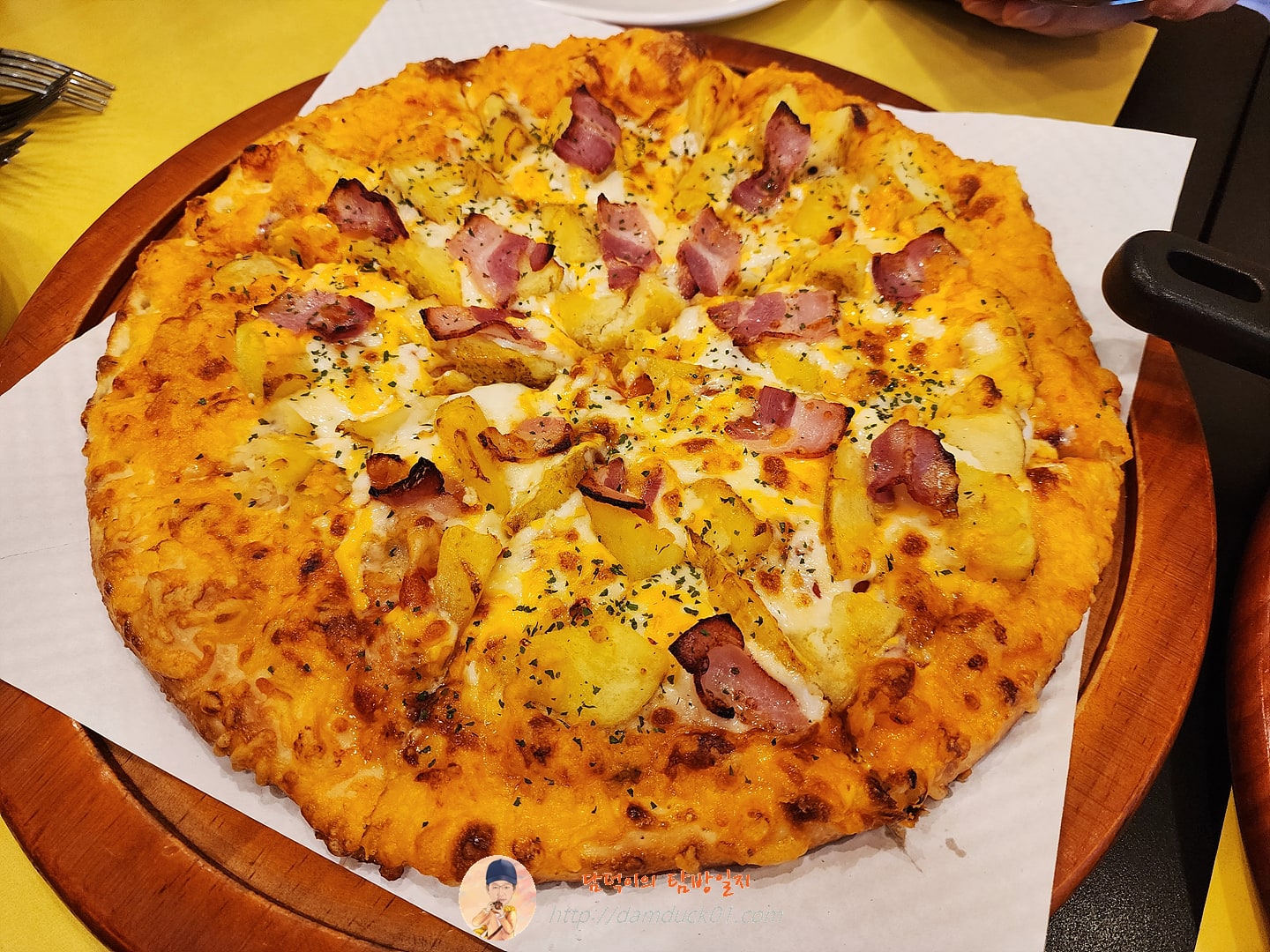 오지치즈포테이토피자