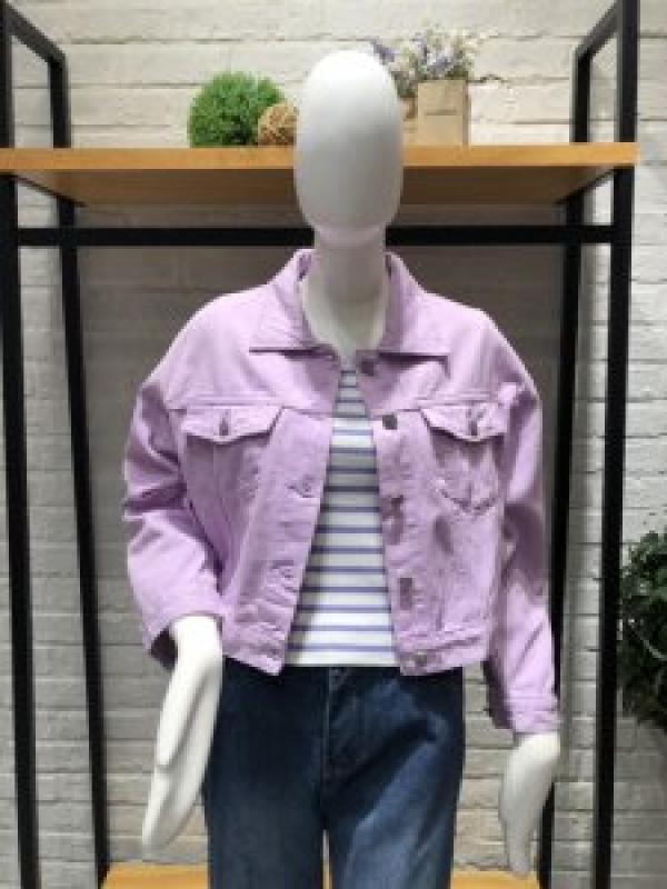 파파야 파스텔크롭면자켓 PNNRJK002A