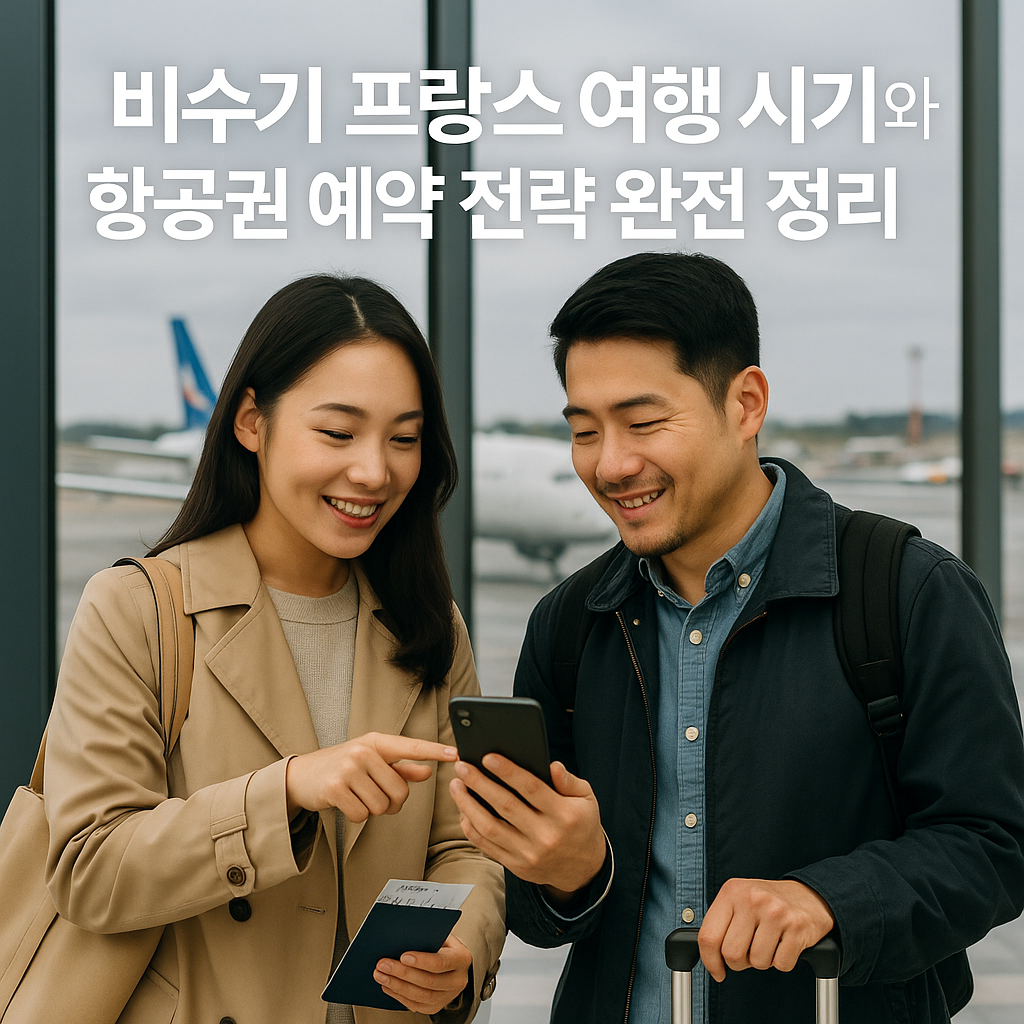 비수기 프랑스 여행 시기와 항공권 예약 전략 완전 정리