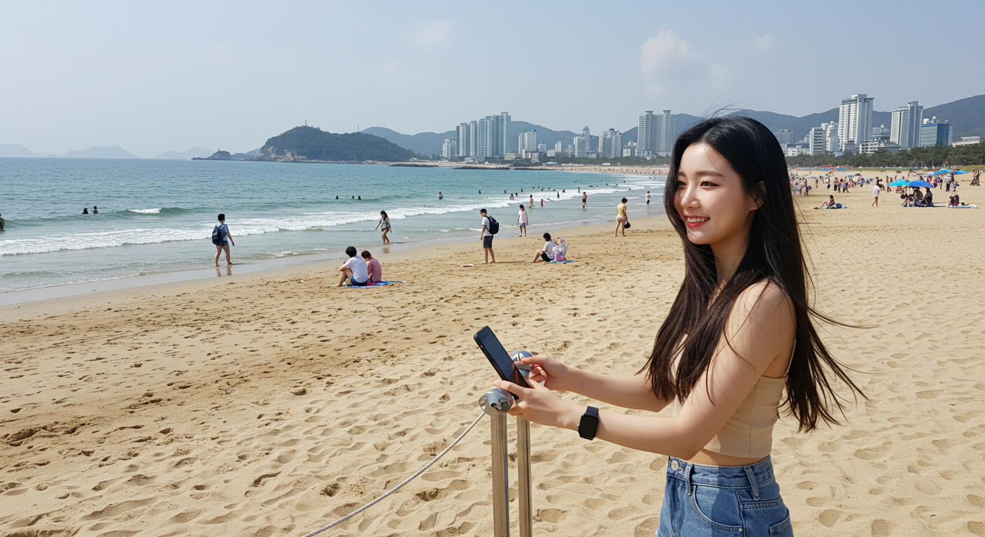 광안리 광복 80주년 감동 순간