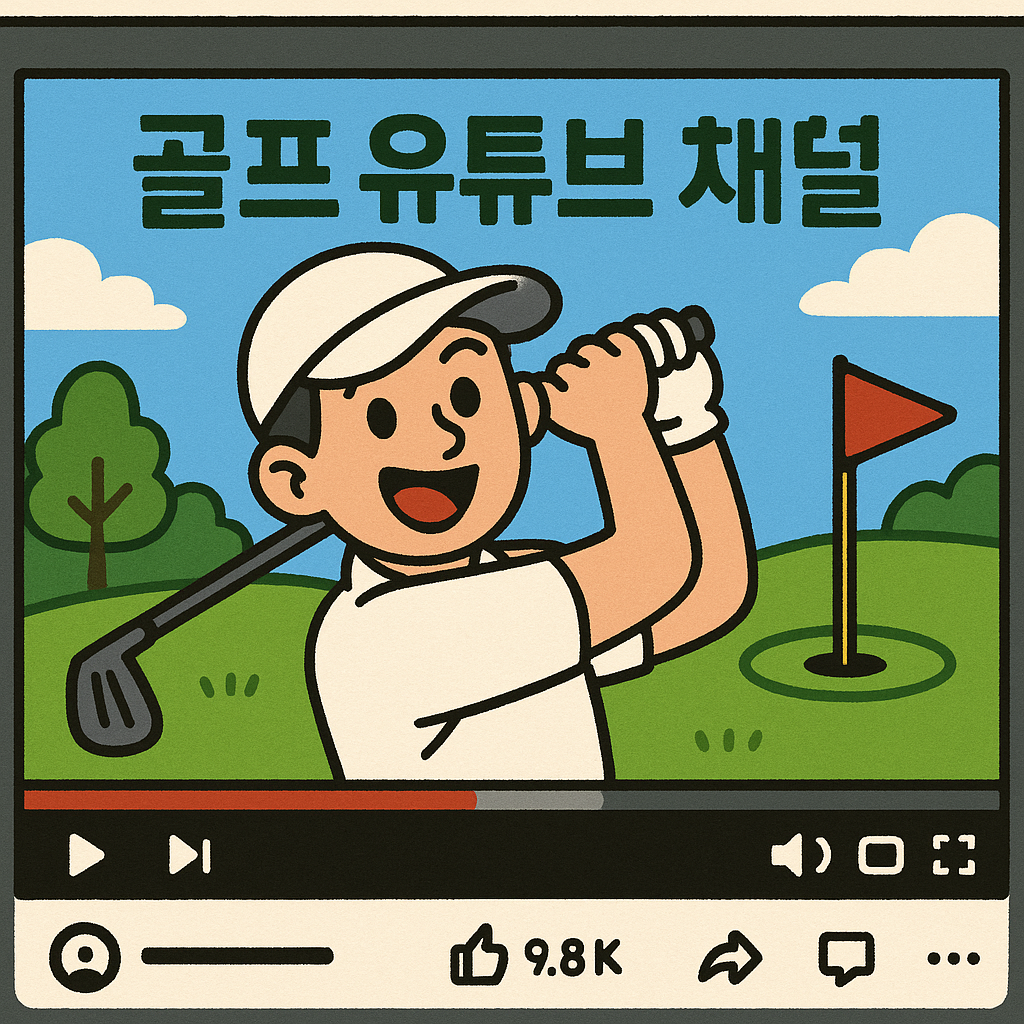 골프 입문자 추천 채널 그림