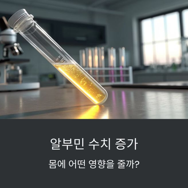 알부민 수치 정상범위, 낮으면 높음 원인 총정리