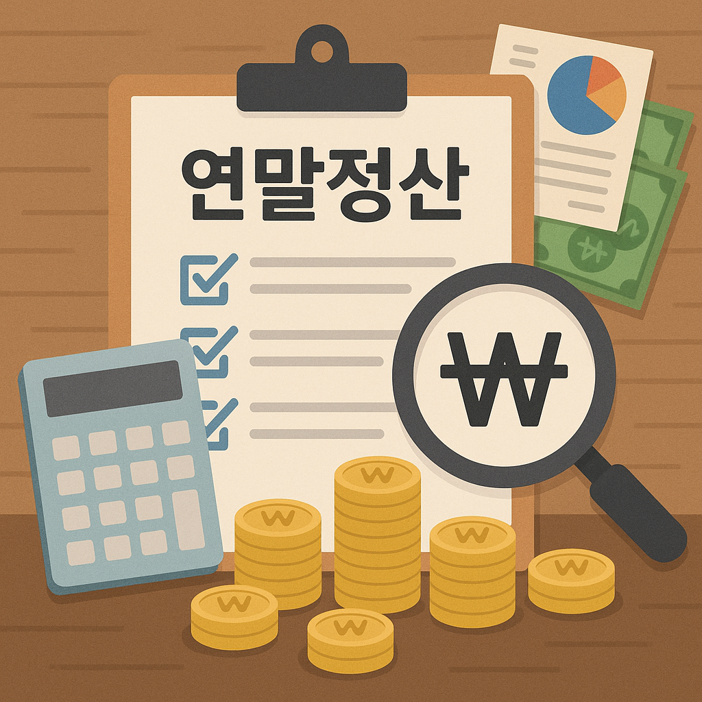 연말정산 준비방법 이미지