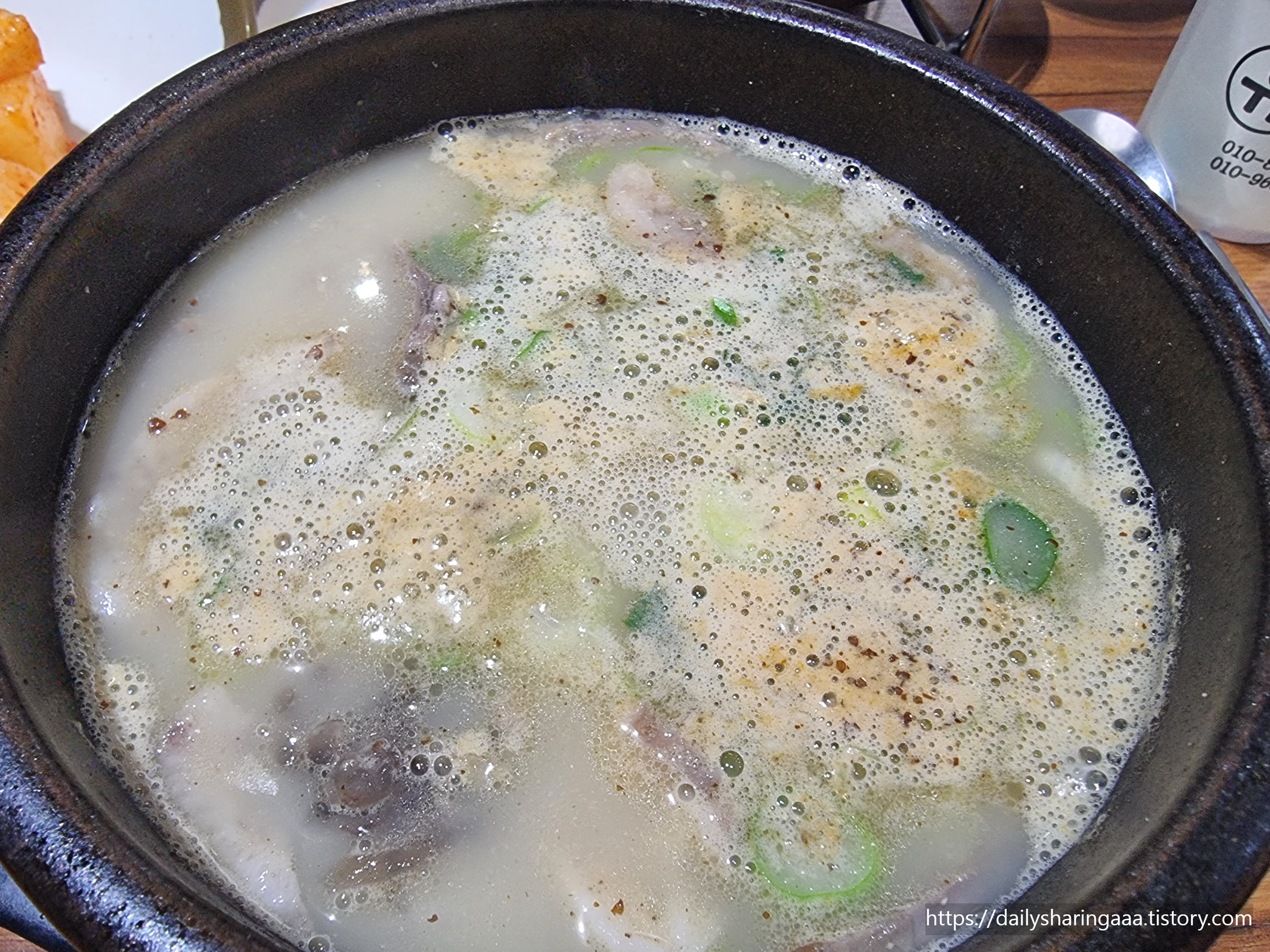 인천_청라_가좌동진천토종순대_순대국_순한맛