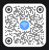 와이파이 qr코드 완성 모습