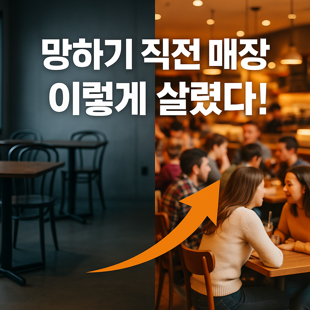 폐업 위기 매장 극복